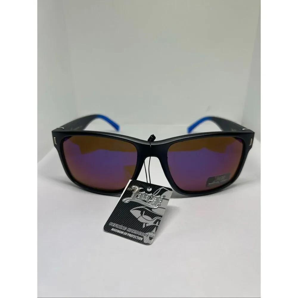 Locs Mirrored UV400 Square Wrap Sunglasses New with Tags